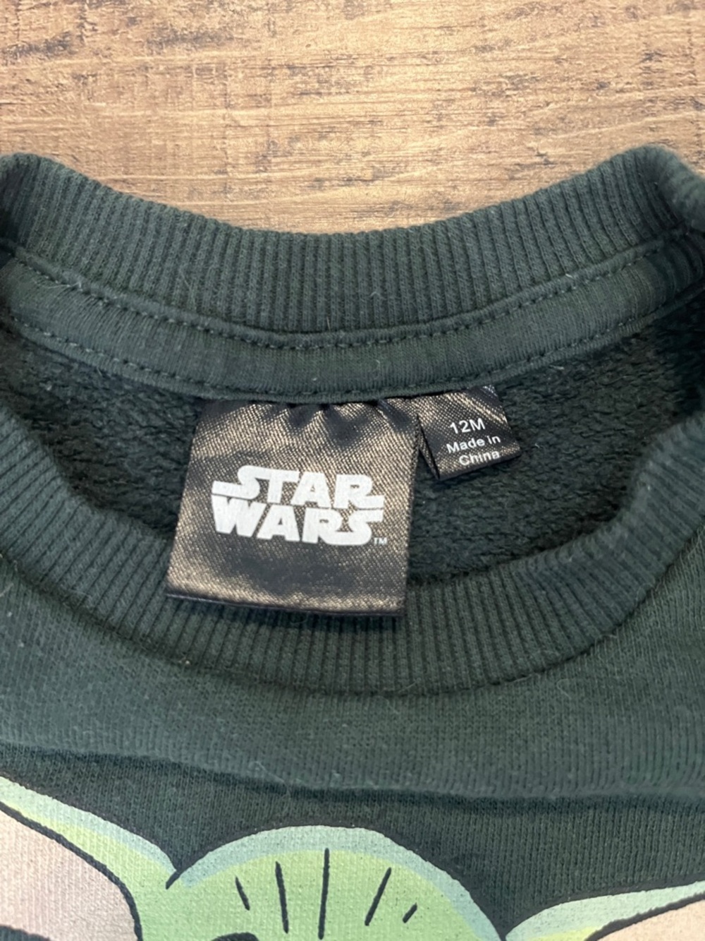 Star Wars Green Grogu Sweatshirt for Kids - Picture 2 of 4